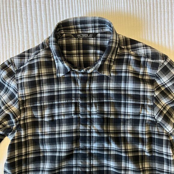 Arc'teryx Gryson Long Sleeve Shirt, Flannel, Small - Picture 8 of 12